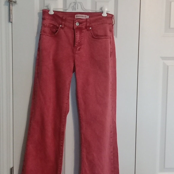 Ranch Dress'n Chic Women's Red Flare Jeans - Picture 2 of 7